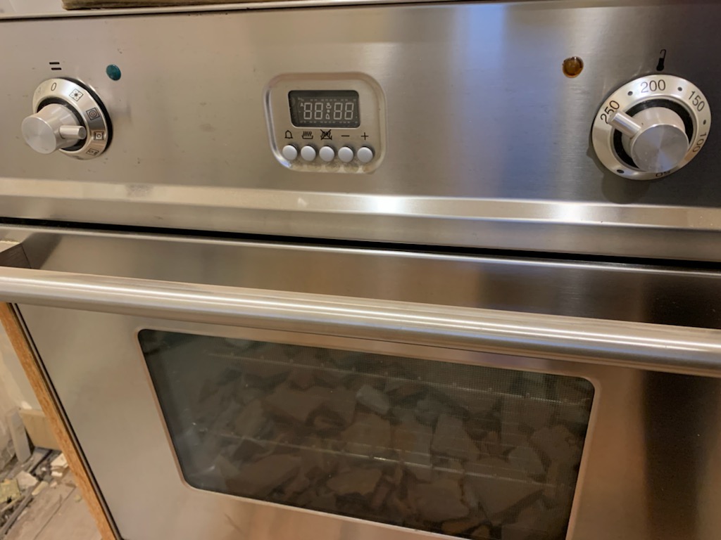 Gas cooktop and oven Stainless Steel IIve