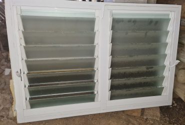Aluminium Frosted Glass Bathroom Window