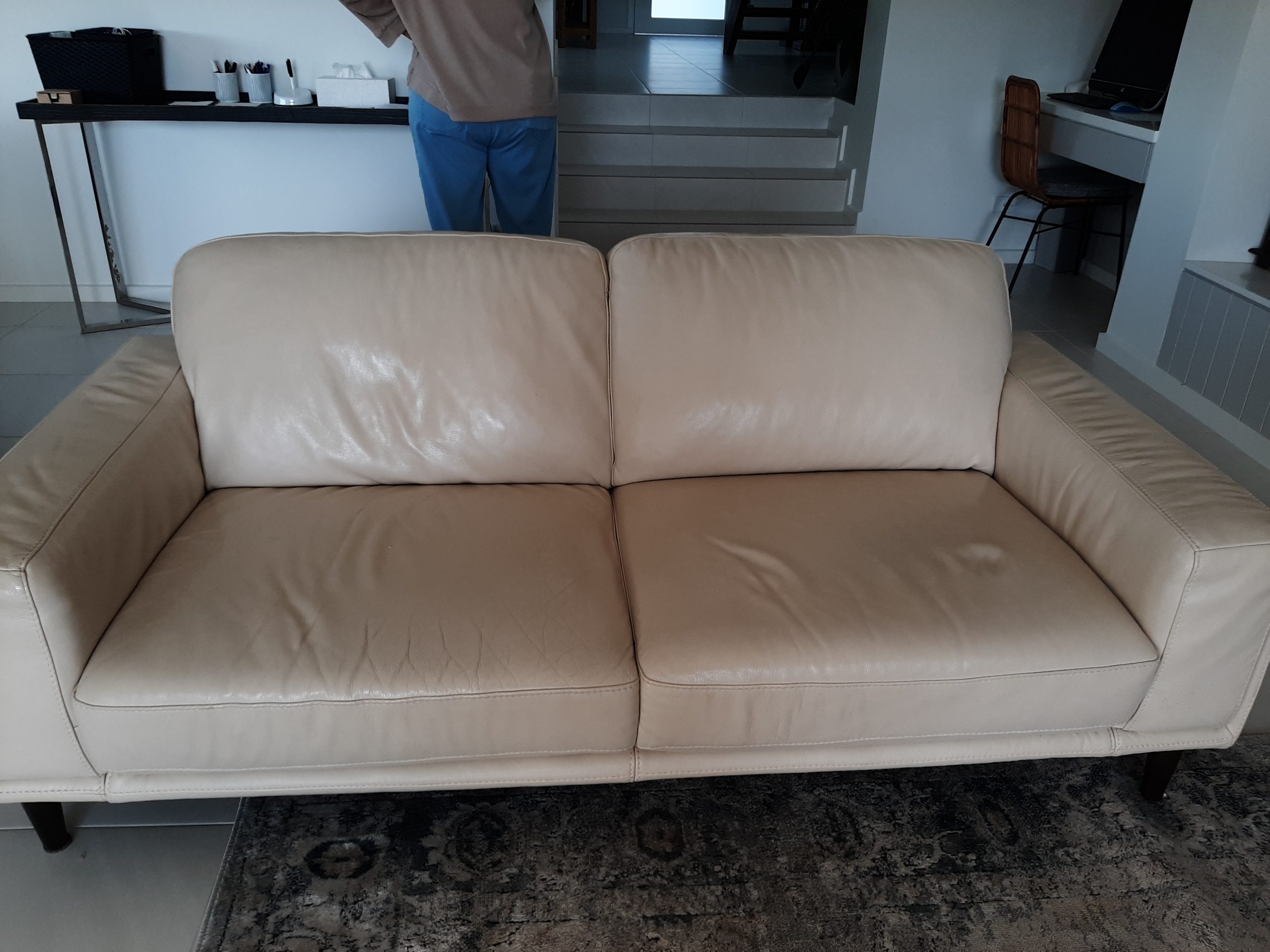 Leather couches for sal